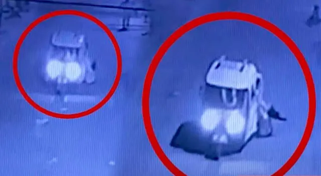 Mujer se aferró a la puerta del mototaxi para que ladrones no se llevaran su celular
