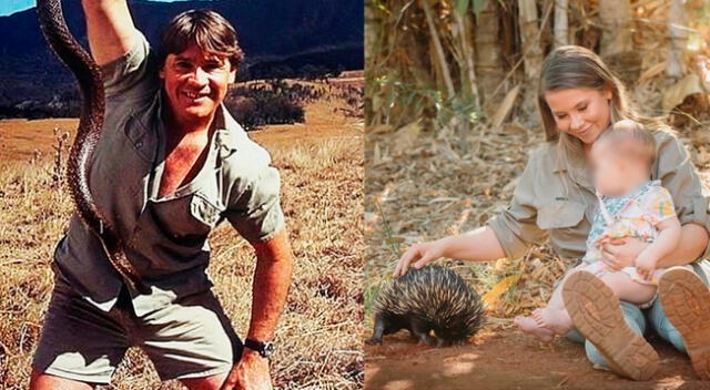 Bindi Irwin manifestó que este día verá 'El cazador de cocodrilos' al lado se bebé y su familia.