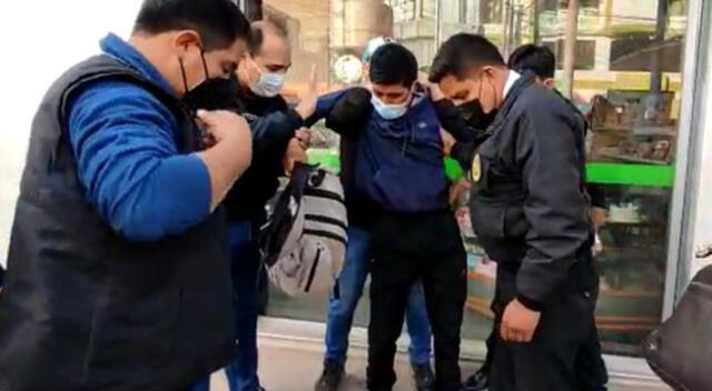 En persecución cae policía acusado de pedir dos mil soles de coima en Cusco