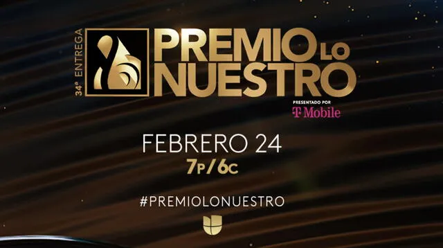 Este jueves se celebrarán los Premios Lo Nuestro 2022.