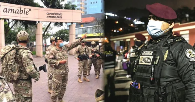 Fuerzas Armadas se unen a la Policía NAcional del Perú para combatir la delincuencia.