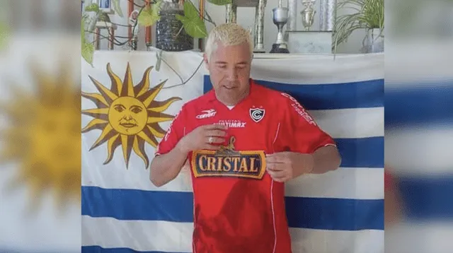 El exfutbolista rememoró anécdotas cuando vestía la camiseta de Cienciano.