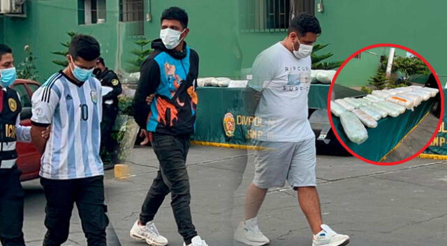 Sujetos pertenecerían a un un clan familiar que trafican droga en todo el interior del país.