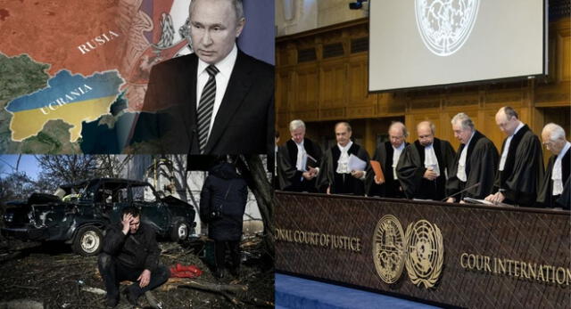 El presidente de Ucrania ha acudido a la Corte internacional de Justicia de La Haya contra Rusia.