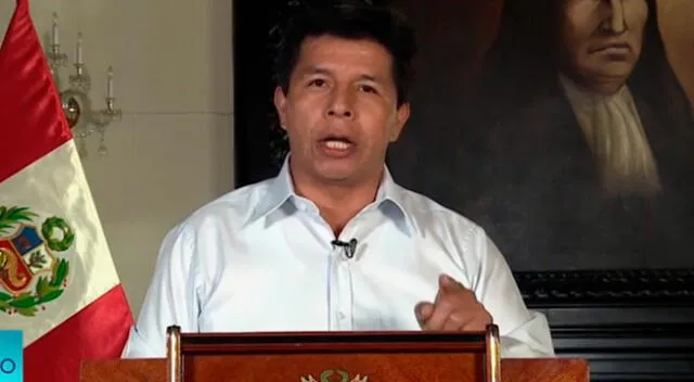 Pedro Castillo rechazó liderar una organización criminal dentro de Palacio de Gobierno.