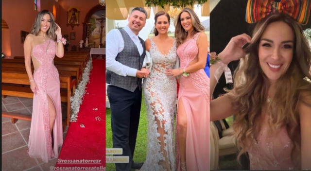 Silvia Cornejo se vacila a lo grande en boda de Marina Mora