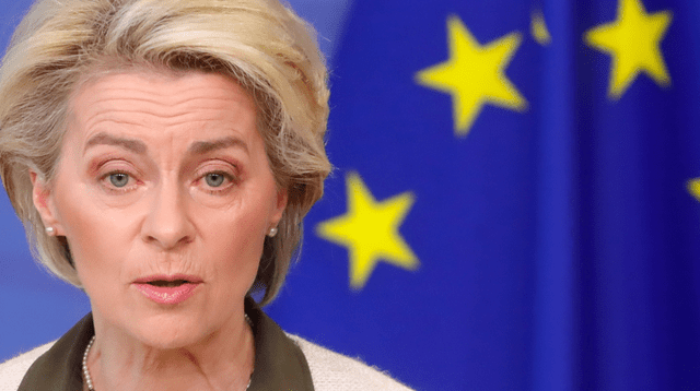 Ursula von der Leyen quiere a Ucrania en el bloque de la Unión Europea