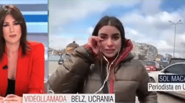 Periodista argentina protagoniza emotivo momento desde Ucrania