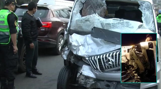 Policía investiga si el accidente en Lurigancho - Chosica fue producto del exceso de velocidad.
