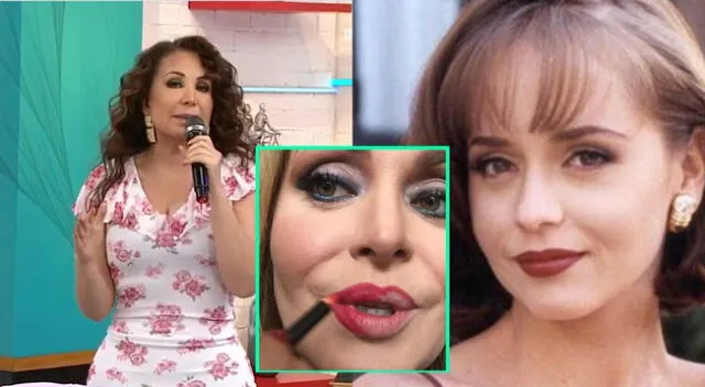 La conductora Janet Barboza sacó cara por la actriz mexicana Gabriela Spanic, y aseguró que solo quería verse bien con sus procedimientos.