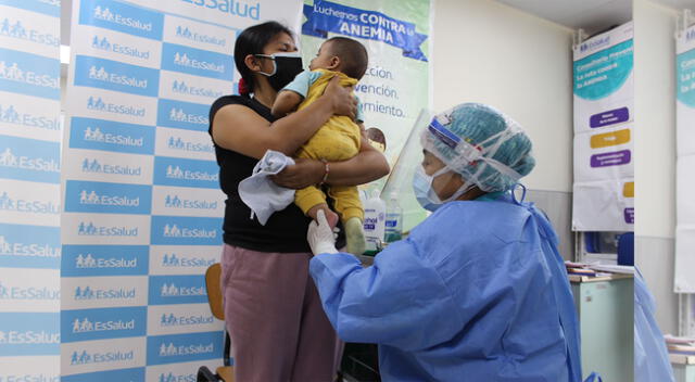 Los menores que fueron diagnosticados con anemia se les brinda un tratamiento oficialmente establecido.