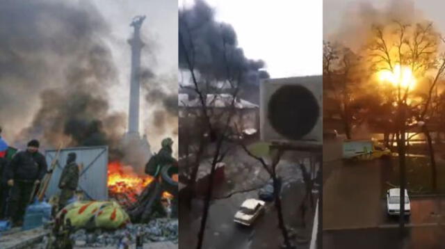 Ataques rusos en la ciudad ucraniana de Mariúpol.