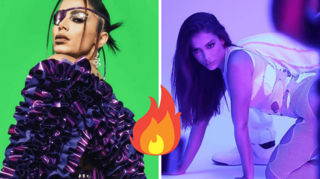 Anitta es puro fuego con