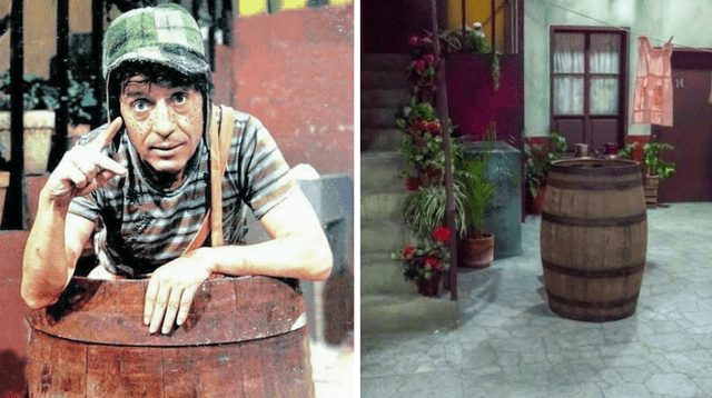 El barril del Chavo siempre estuvo en cada uno de los episodios.