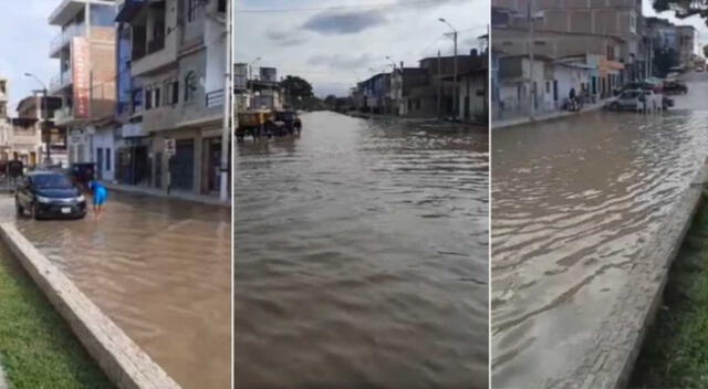 Río Tumbes generó preocupación y zozobra entre los moradores de Bellavista.