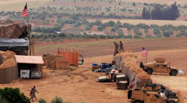 Las fuerzas estadounidenses establecieron una nueva base en Manbij, Siria, 8 de mayo de 2018.