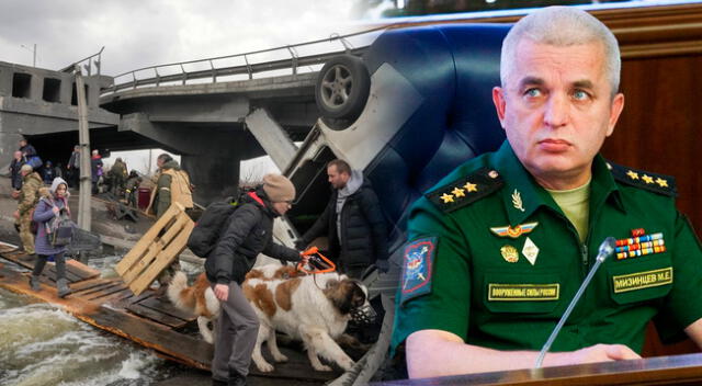 “En los seis corredores humanitarios se registraron 172 ataques por parte del ejército de Ucrania y los nacionalistas”, dijo el jefe del Centro de Gestión de la Defensa Nacional, Mijaíl Mízintsev.