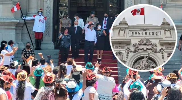 En la ceremonia participaron las ministras de la Mujer y Poblaciones Vulnerables, Diana Miloslavich; y de Desarrollo e Inclusión Social, Dina Boluarte.