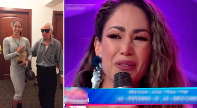 Melissa Loza revela EN VIVO que su abuelo la crio.