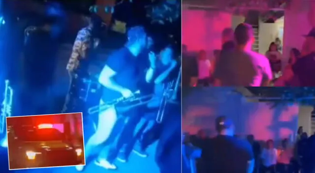 Peculiar escena registrada en fiesta se hizo viral en las redes sociales.