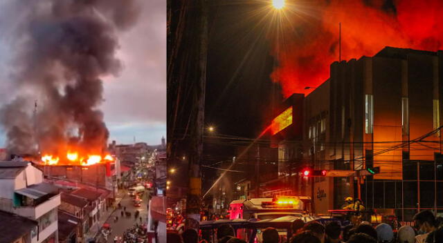 Incendio en Iquitos consume centro comercial