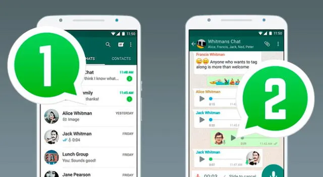 Conoce el sencillo truco para usar chats de dos cuentas diferentes de WhatsApp en el mismo celular