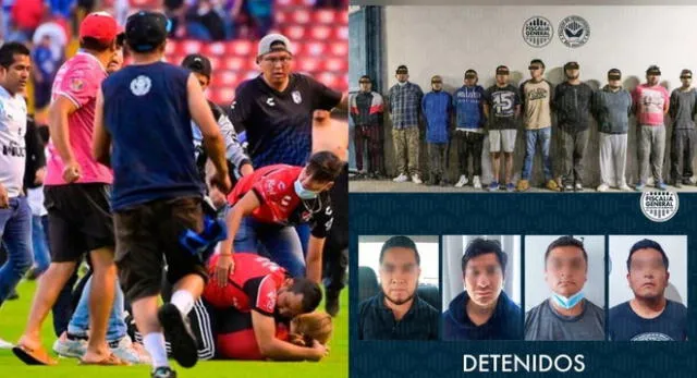 La Fiscalía de Querétaro informó la detención de cuatro personas más presuntamente implicadas en la riña entre hinchas.