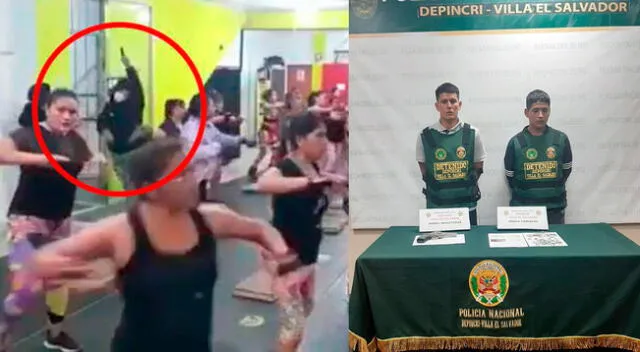 PNP captura a delincuentes que asaltó un gimnasio