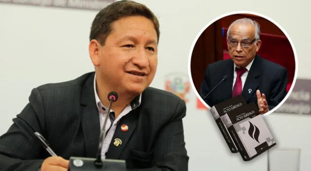 E también expresidente del Consejo de Ministros resaltó los textos publicados por Aníbal Torres Vásquez en materia de Derecho.