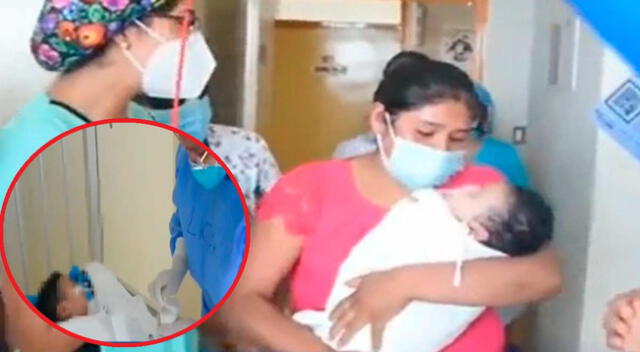 Madre agradece a médicos del INS por salvar la vida de su bebé