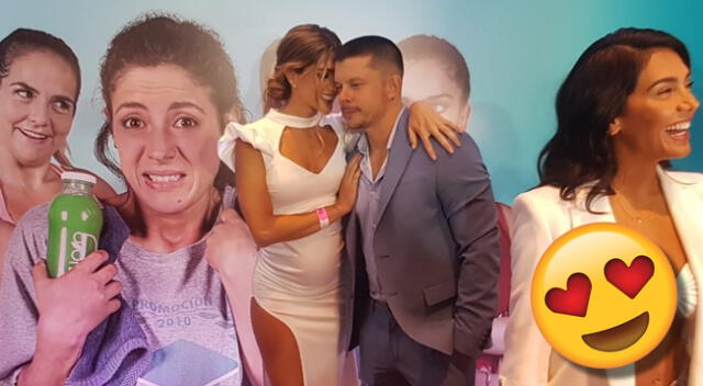 Korina Rivadenira y Mario Hart estuvieron juntos en premiere.