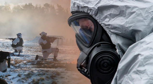 Ucrania teme un ataque con armas químicas por parte de Rusia.