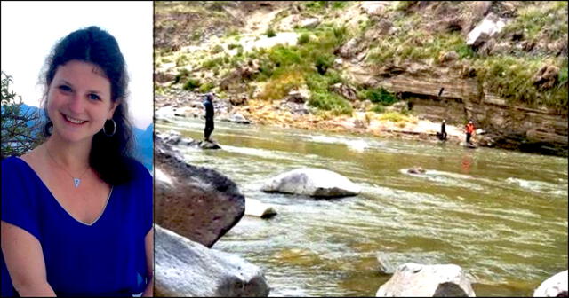 Natacha de Crombrugghe habría caído al río Colca.