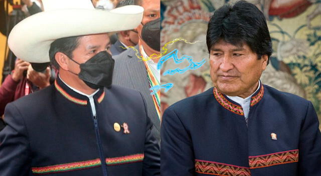 Pedro Castillo y Evo Morales fueron confundidos.