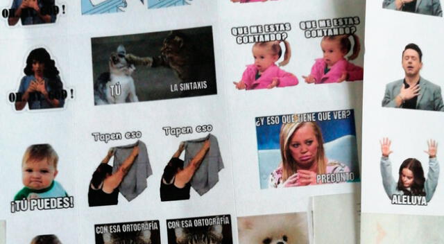 La profesora compartió varias plantillas de stickers para que los demás docentes las puedan descargar e imprimir.