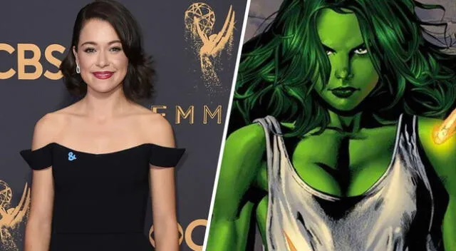 Quién es Tatiana Maslany, la actriz que interpreta a She Hulk.