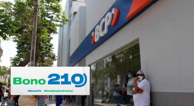 Conoce AQUÍ si te toca cobrar el Bono 210 soles en el BCP.