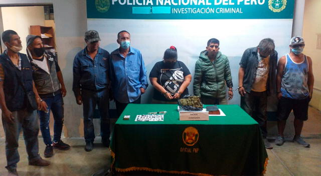 Policía detuvo a presuntos microcomercializadores de droga