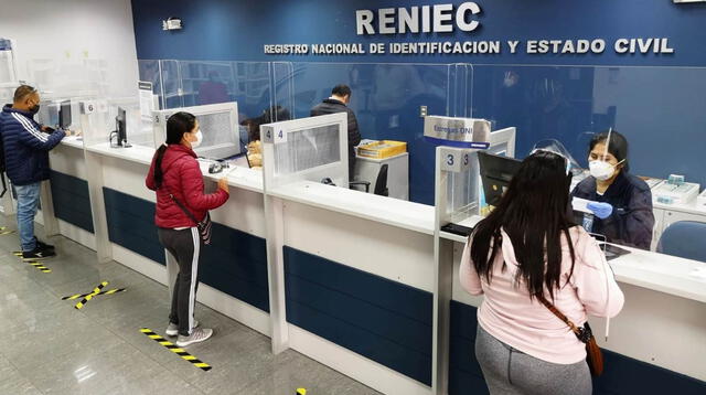 Reniec suspende la atención en agencia del Jr. Cuzco