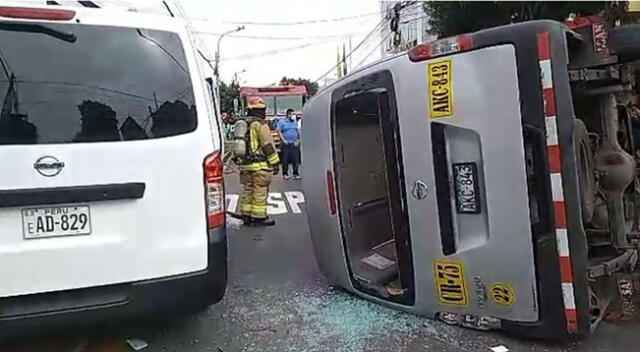 Accidente de tránsito en San Miguel deja varios heridos