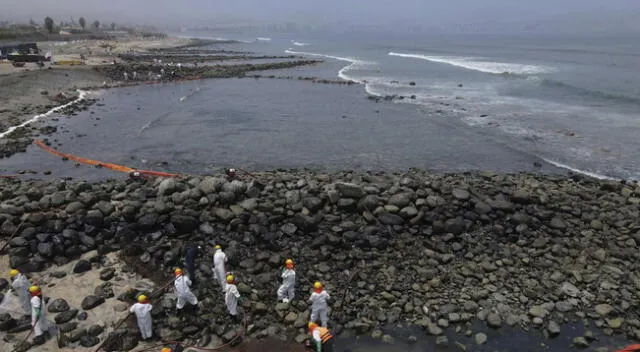 Repsol contaminó el mar y asesinó a la fauna marina.