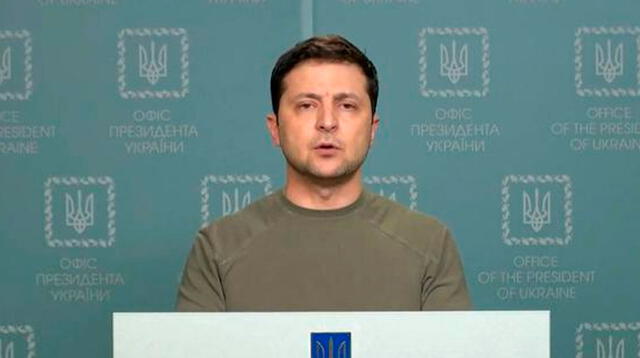 Volodimir Zelenski dijo que las tropas rusas han causado "cientos de veces más daños".