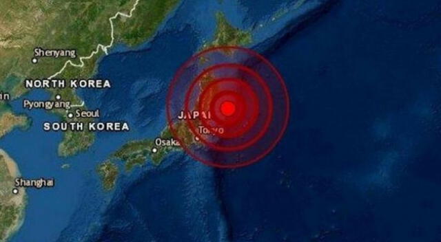 Un terremoto de 7.3 grados de magnitud sacudió a Fukushima y generó alerta de tsunami en el país.