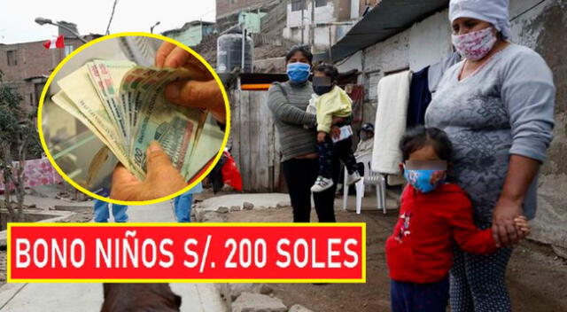 Beneficiarios del Bono niños mes de marzo 2022