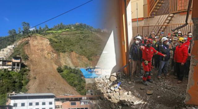 La Libertad: Policía de Retamas informa del hallazgo de una posible cuarta víctima del derrumbe
