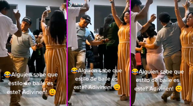 El baile de la familia se hizo viral en redes sociales.