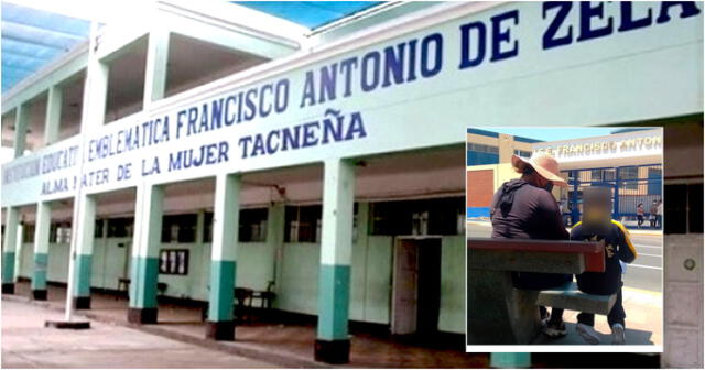 Colegio en Tacna no tuvo vacantes, y estudiante se quedó en las afueras estudiando.