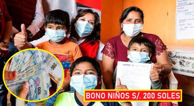 Nuevos beneficiarios del Bono Niños, marzo 2022