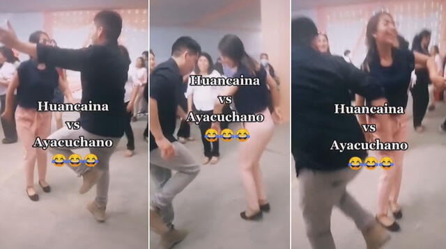 La pareja de baile cautivó a todos con sus increíbles movimientos. Foto: captura de TikTok