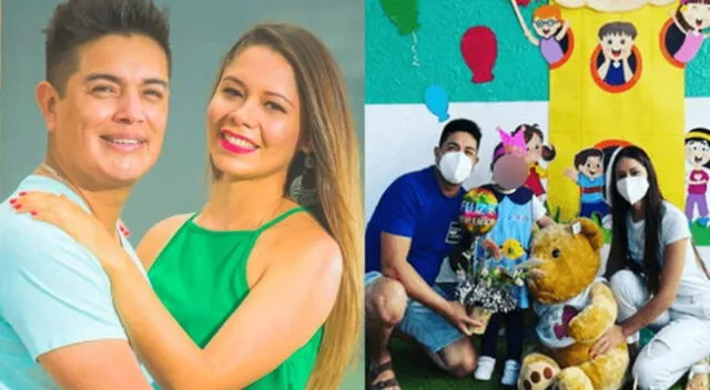 Leonard León y Olenka Cuba disfrutan de cumpleaños de hija